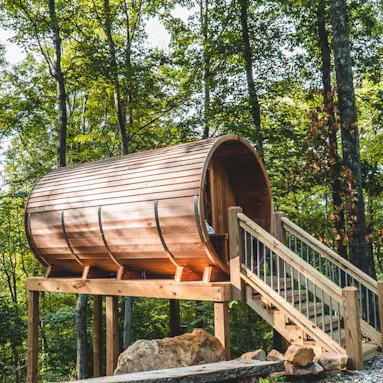 Hocking Hills Sauna Pods