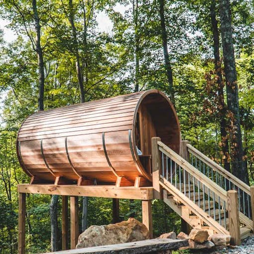 Hocking Hills Sauna Pods
