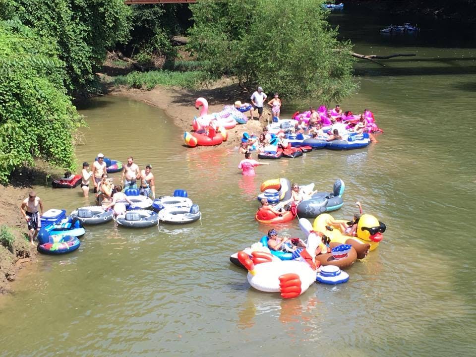 4th Annual MEGA TUBE FLOAT on the Hocking River