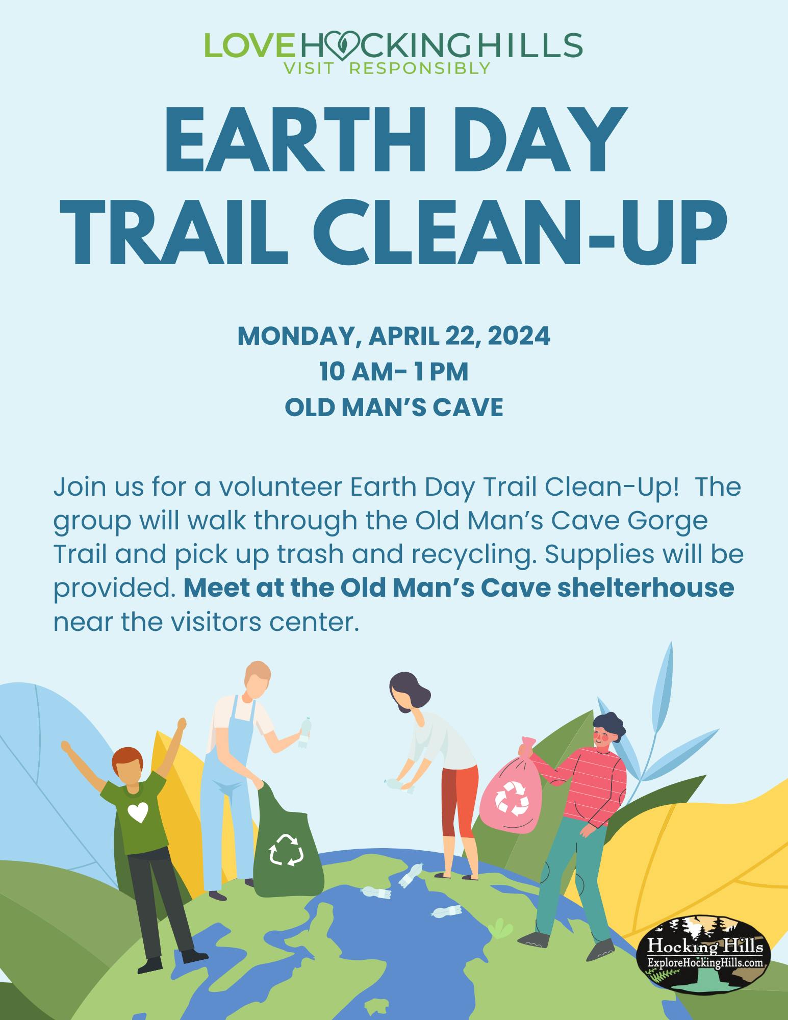 Earth Day Trail Clean-Up