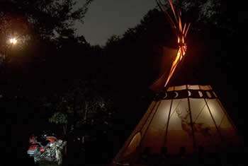 At Boulders Edge Tipi Retreat