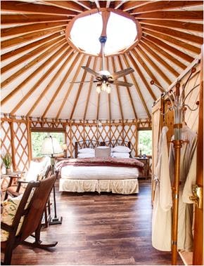 Hocking 2025 hills yurt